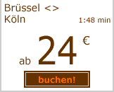 Br&uuml;ssel K&ouml;ln ab 24 Euro