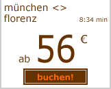 m&uuml;nchen-florenz ab 56 euro
