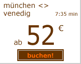 m&uuml;nchen-venedig ab 52 euro