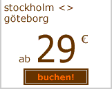 stockholm g&ouml;teborg ab 29 euro