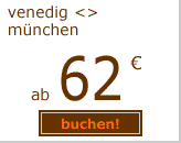 venedig m&uuml;nchen ab 62 euro