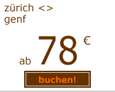 z&uuml;rich-genf ab 78 euro