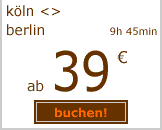 k&ouml;ln berlin ab 39 euro