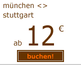 m&uuml;nchen stuttgart ab 14 euro