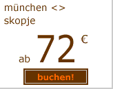 m&uuml;nchen skopje ab 95 euro