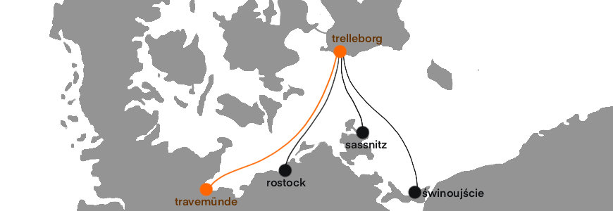 F&auml;hre Travem&uuml;nde Trelleborg