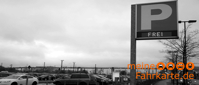 Parkpl&auml;tze am Flughafen